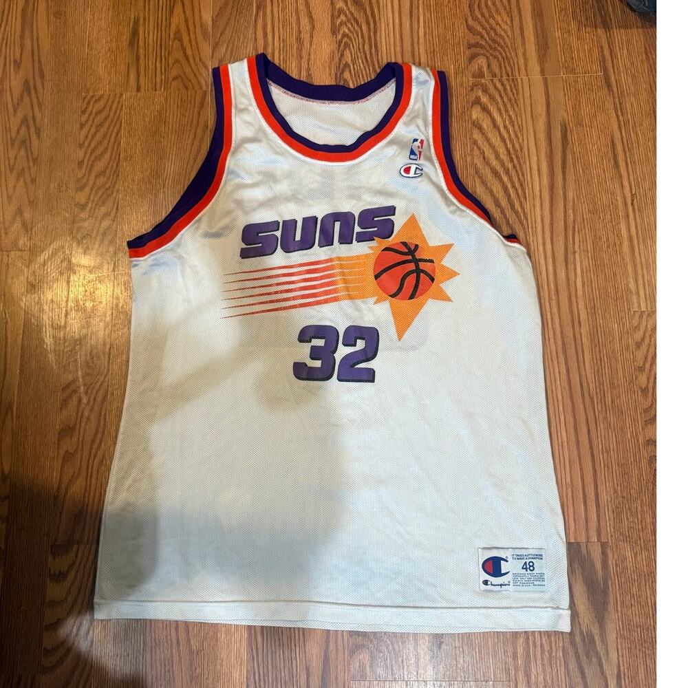 90s Phoenix Suns Jason Kidd Basketball Jersey Size 48 - Picture 1 of 7